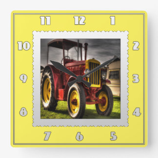 Antique Tractor Clock