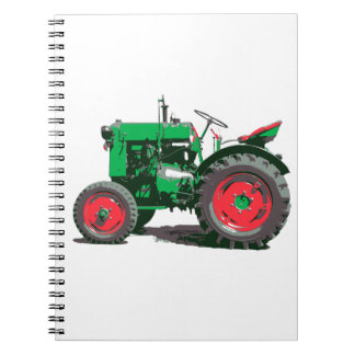ANTIQUE TRACTOR NOTEBOOK