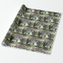 Antique tractor wrapping paper