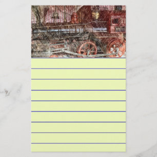 Antique Train Stationery