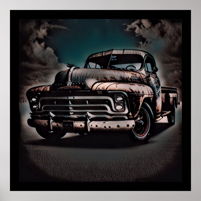 Antique Truck - A Timeless Classic Poster (Front)