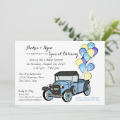 Antique Truck Baby Shower Invitation (Standing Front)