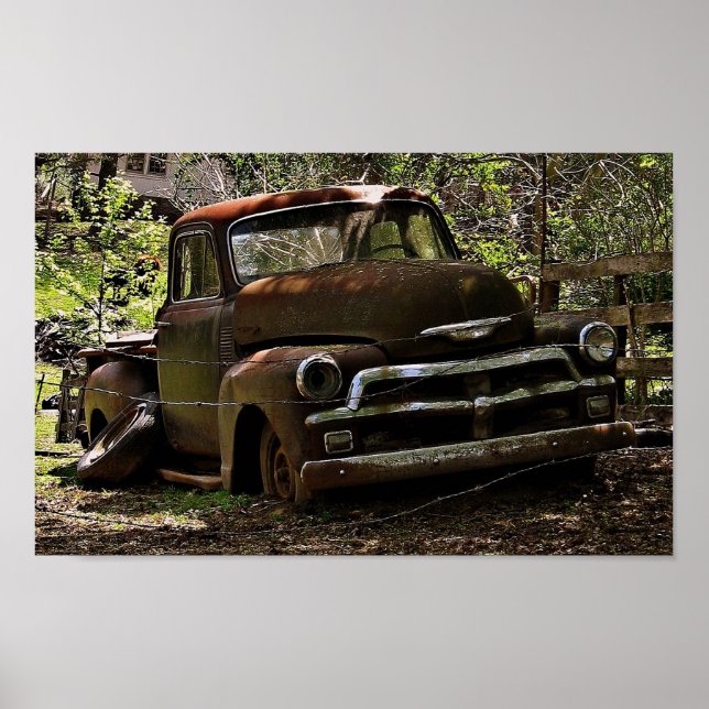 Antique Truck Poster (Front)