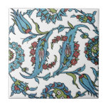 Antique Turkish Floral Composision Ceramic Tile at Zazzle