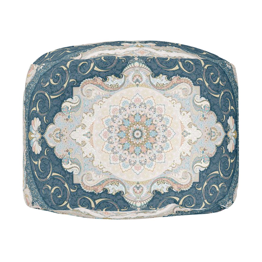 Antique Turkish Persian Carpet Rug Pouf Zazzle
