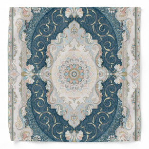 Antique Turkish Persian Rug Carpet Bandana