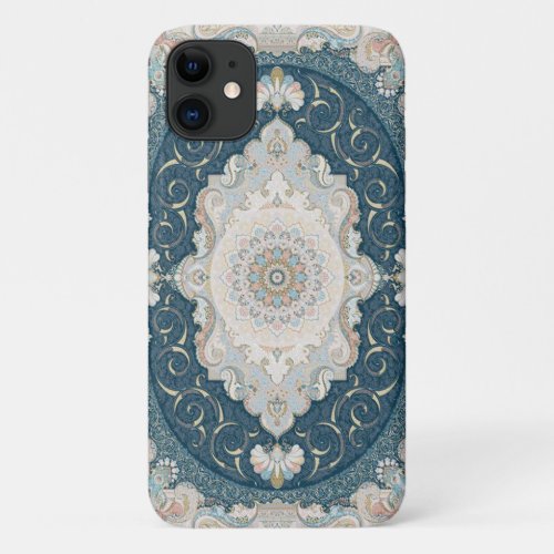 Antique Turkish Persian Rug Carpet iPhone 11 Case