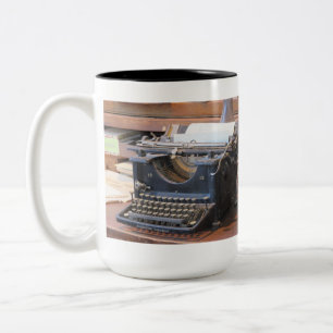 Antique Typewriter Mug