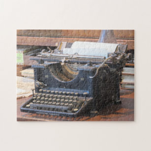 Antique Typewriter Puzzle