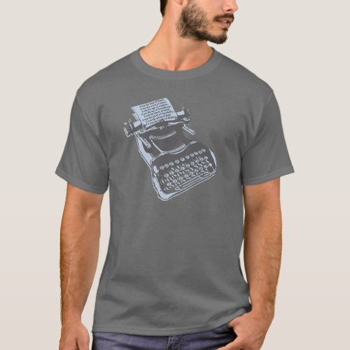 Antique typewriter T_Shirt