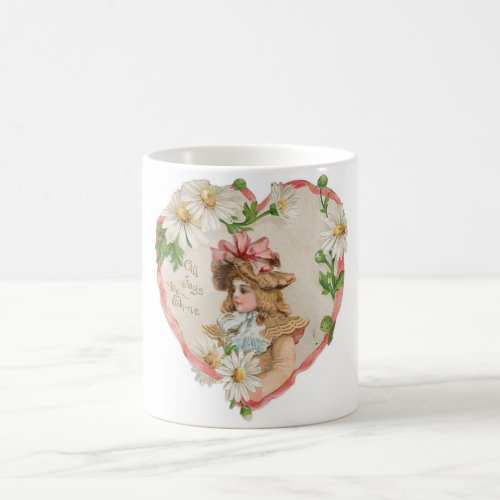 Antique Valentine Coffee Mug