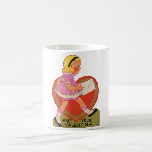 Antique Valentine Coffee Mug