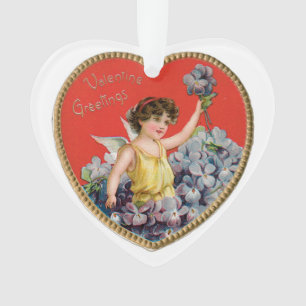 Antique Valentine Ornament