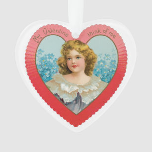 Antique Valentine Ornament