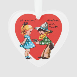 Antique Valentine Ornament