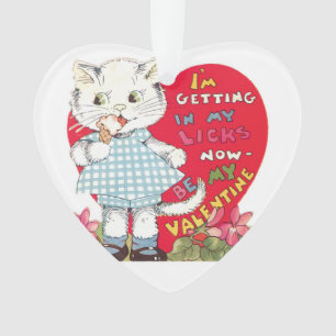 Antique Valentine Ornament