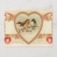 Antique Valentine Postcard