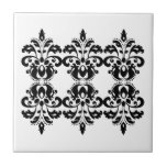 Antique Victorian Lolita Damask Pattern Ceramic Tile at Zazzle