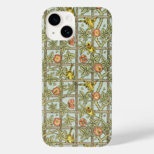 Antique Victorian William Morris Trellis Flowers Case-Mate iPhone 14 Case