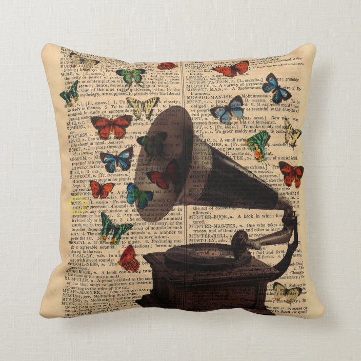 antique-victrola-butterflies-dictionary-pillow-zazzle