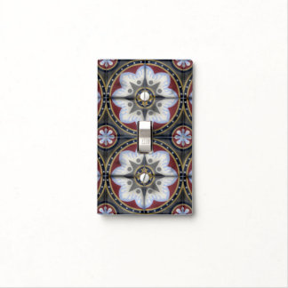 Antique Vintage cement french tile Light Switch Cover