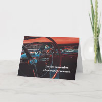 Clic Car Guy Cards Zazzle Clic Car Guy Cards Zazzle