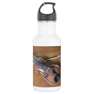 Antique Violin Water Bottle