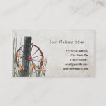 Antique Wagon Wheel Business Cards at Zazzle