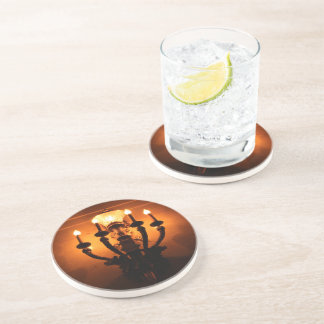 Antique Wall Sconce Coaster