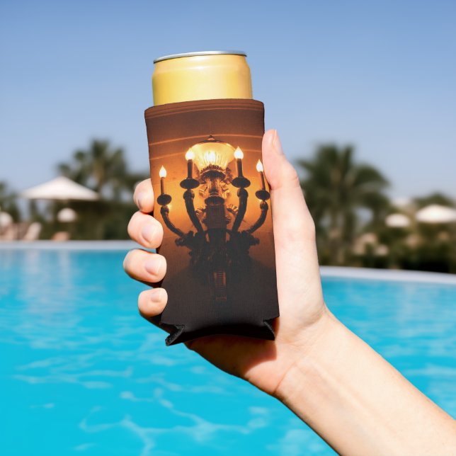 Antique Wall Sconce Seltzer Can Cooler (In Situ Pool)