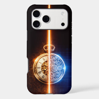 Antique Watch Blueprint iPhone 17 Pro Max Case