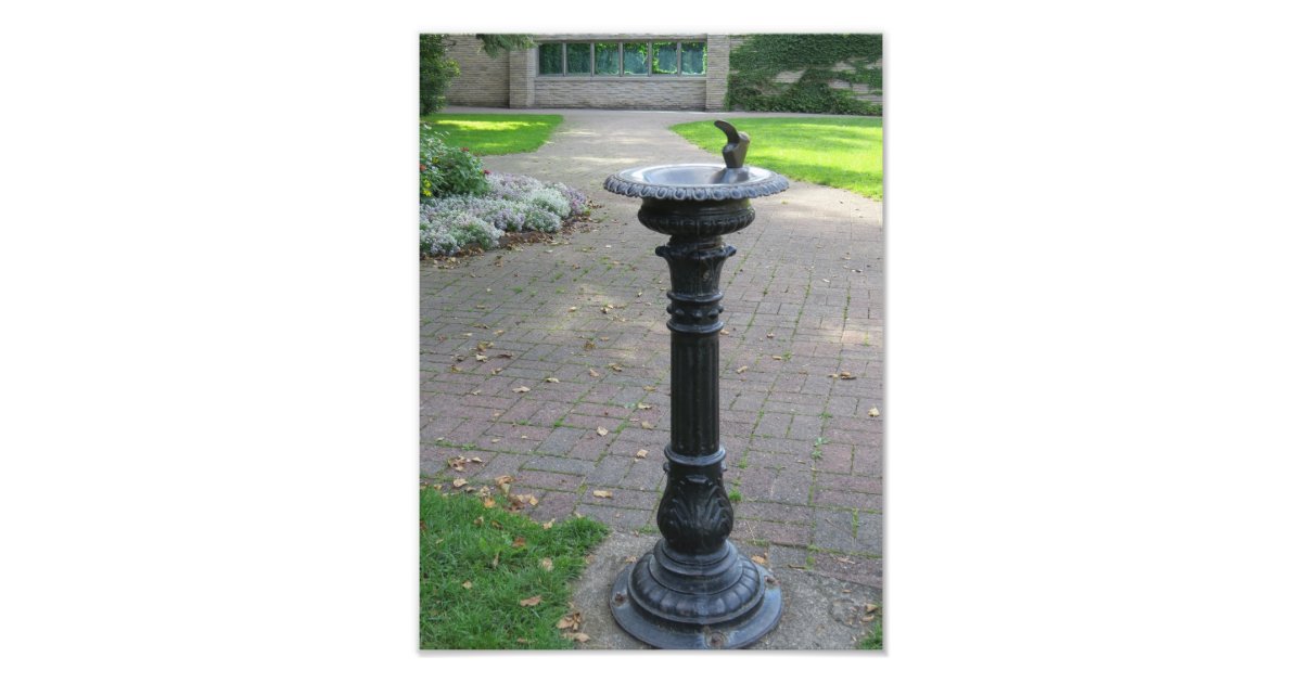 Antique Water Drinking Fountain Photo Print | Zazzle.com
