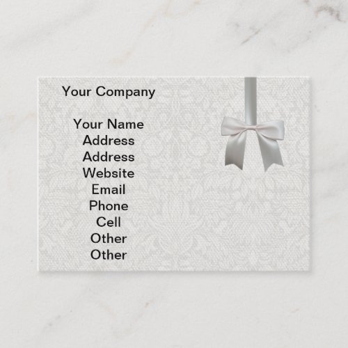 Antique Wedding Bridal Business Card