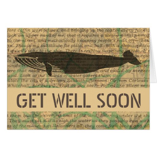 Antique Whale Nautical: Vintage Sea Life (Front Horizontal)