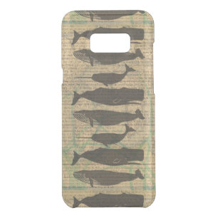 Antique Whale Nautical: Vintage Sea Life Uncommon Samsung Galaxy S8+ Case