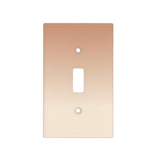 Antique White and Antique Brass Gradient Colors Light Switch Cover