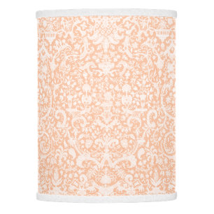 Antique White Lace French Print Pattern Lamp Shade