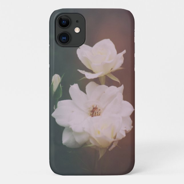 Antique White Rose Case-Mate iPhone Case (Back)