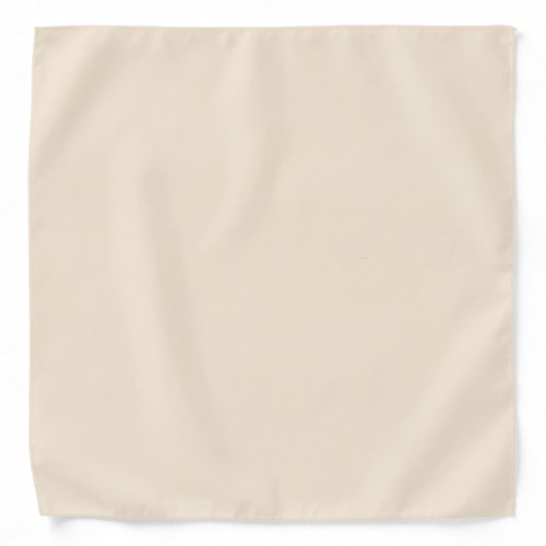 Antique White Solid Color Bandana