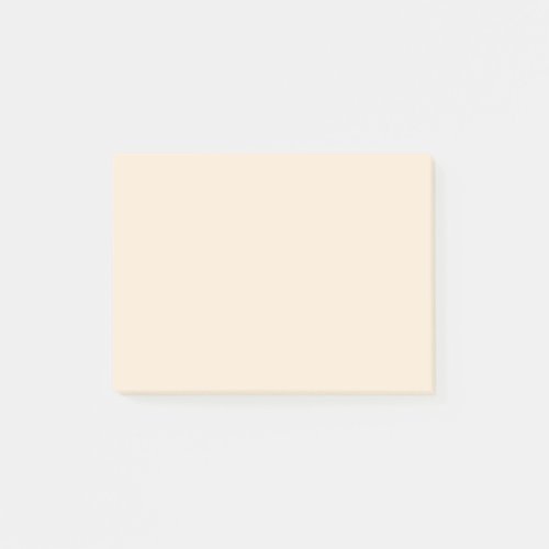 Antique White Solid Color Post_it Notes