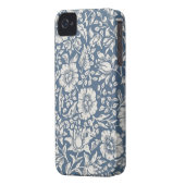 Antique William Morris Design iPhone 4/4S Case (Back Left)