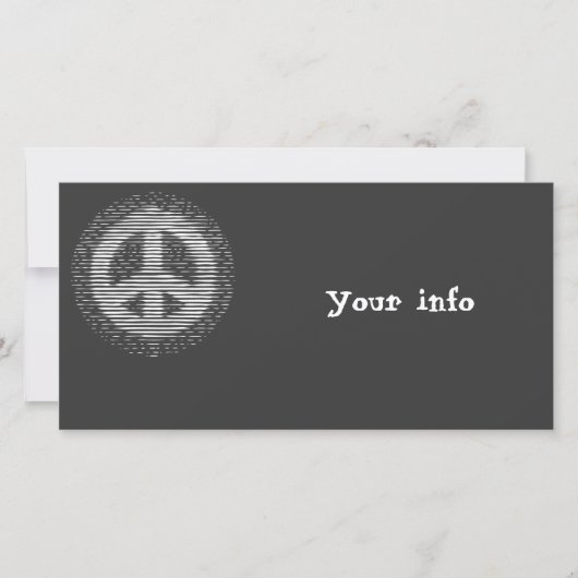 Antique Woodcut Peace (Front)