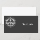 Antique Woodcut Peace (Front/Back)