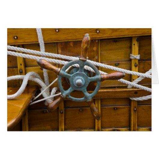 Antique Wooden Boat (Front Horizontal)