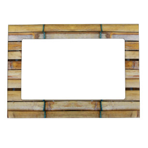 Antique Wooden Timber Wood Slats Magnetic Frame