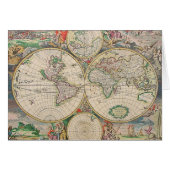 Antique World Map (Front Horizontal)