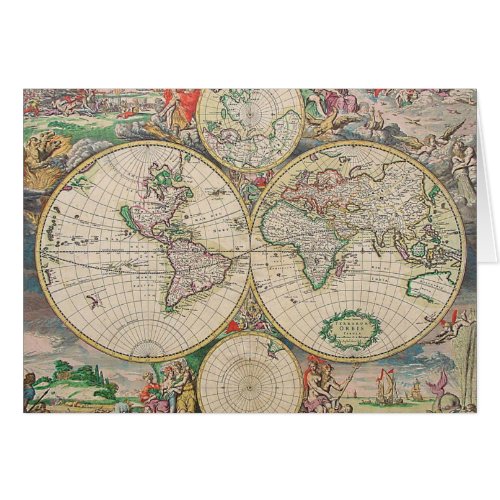 Antique World Map