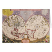 Antique World Map (Front Horizontal)