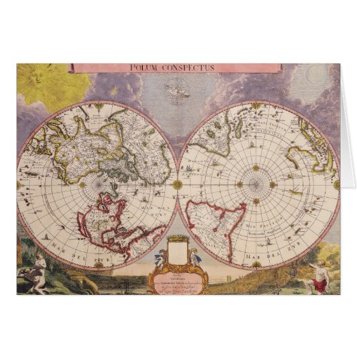 Antique World Map