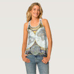 Antique World Map, Atlas Maritimus by John Seller Tank Top